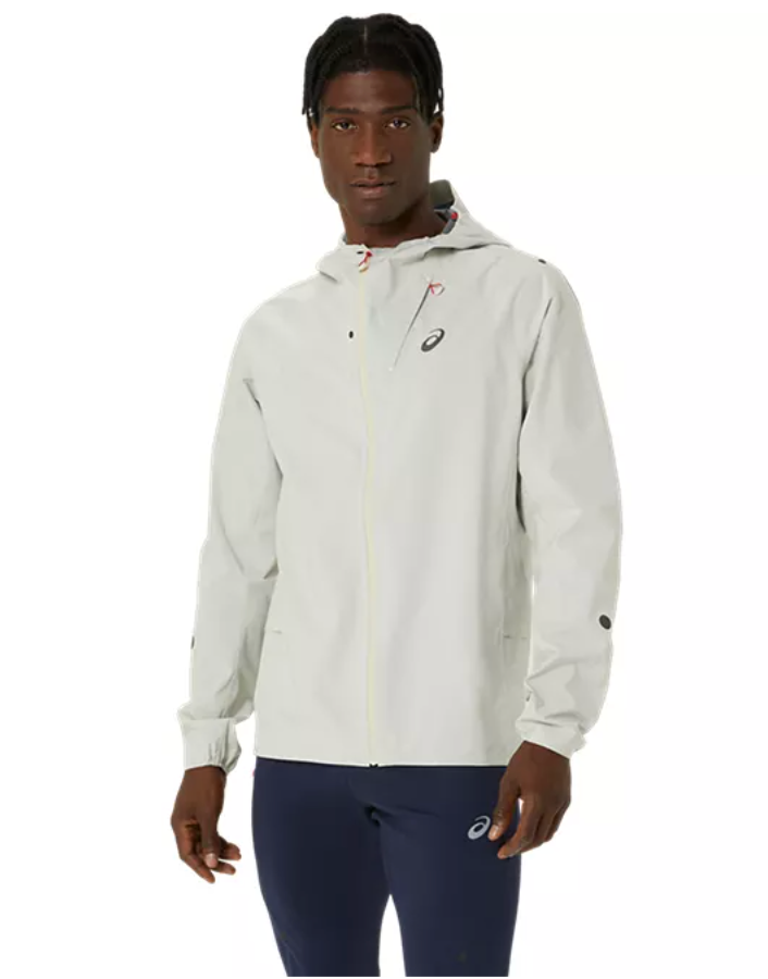 ASICS Men's Metarun Waterproof Jacket Birch (2011D121)
