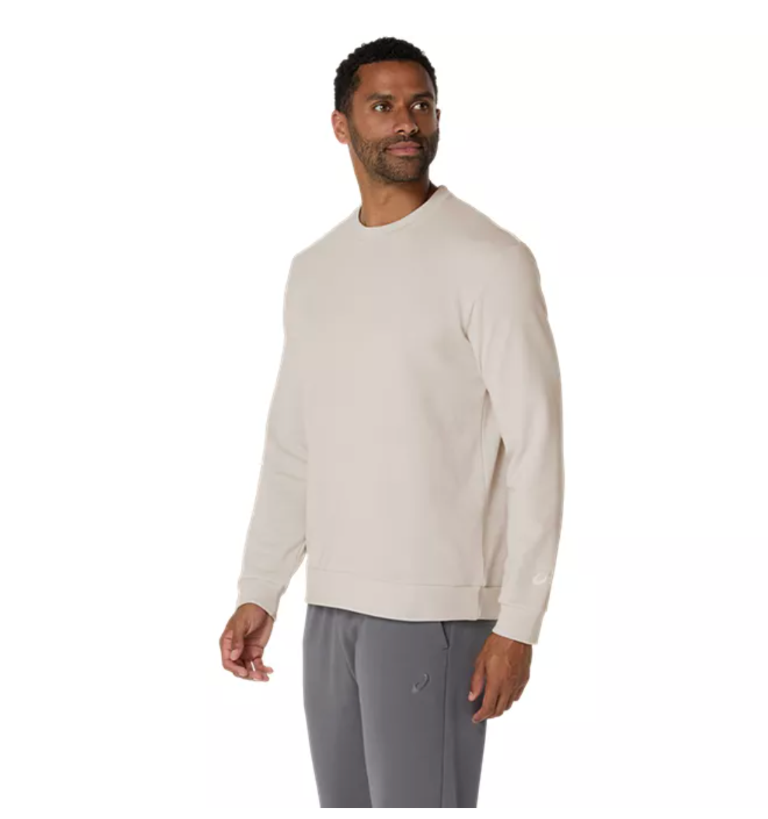 ASICS Sweat Crew Neck Top Oatmeal (2031E908)
