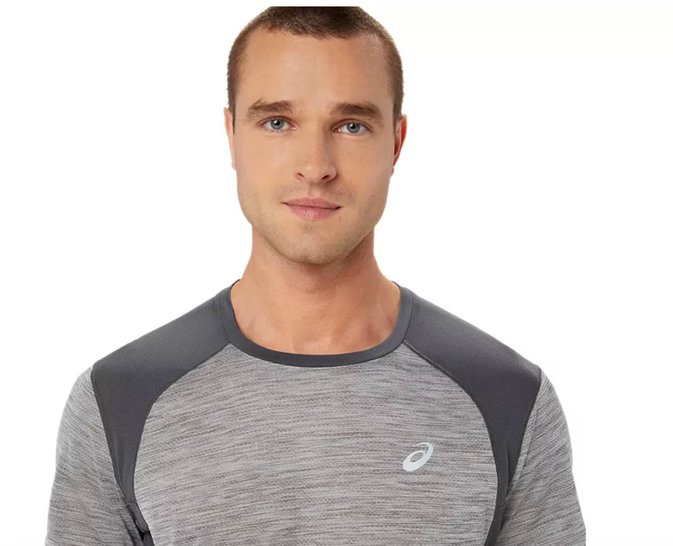 ASICS Men's Road SS Top -  Piedmont Grey/Dark Grey (2011C992.020)