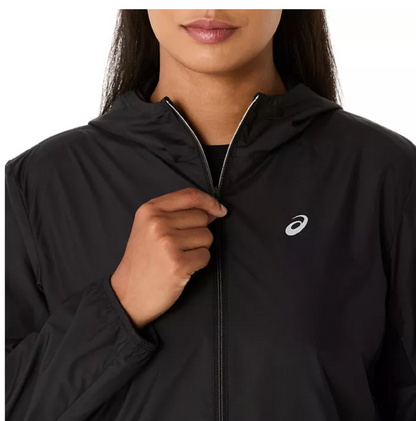 ASICS Women's Silver Jacket Black (2012D148)