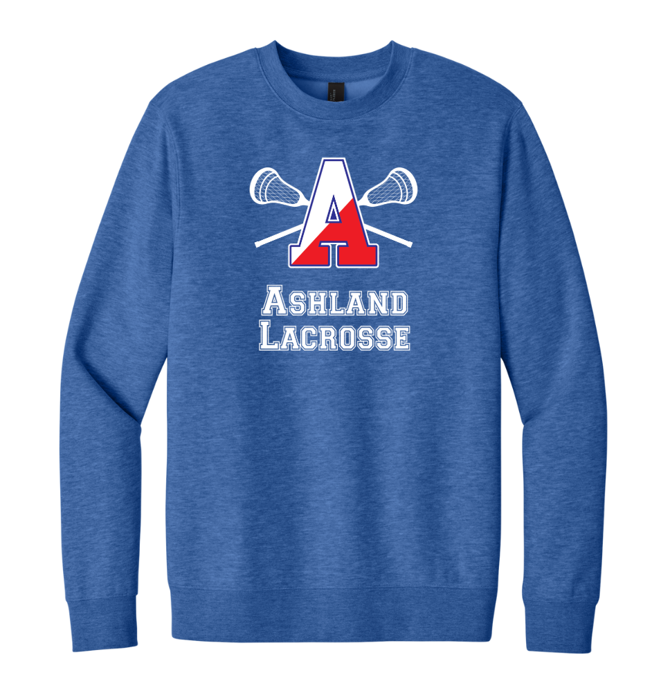 Ashland Youth Lacrosse - Adult Unisex Fleece Crewneck Sweatshirt (DT6104)