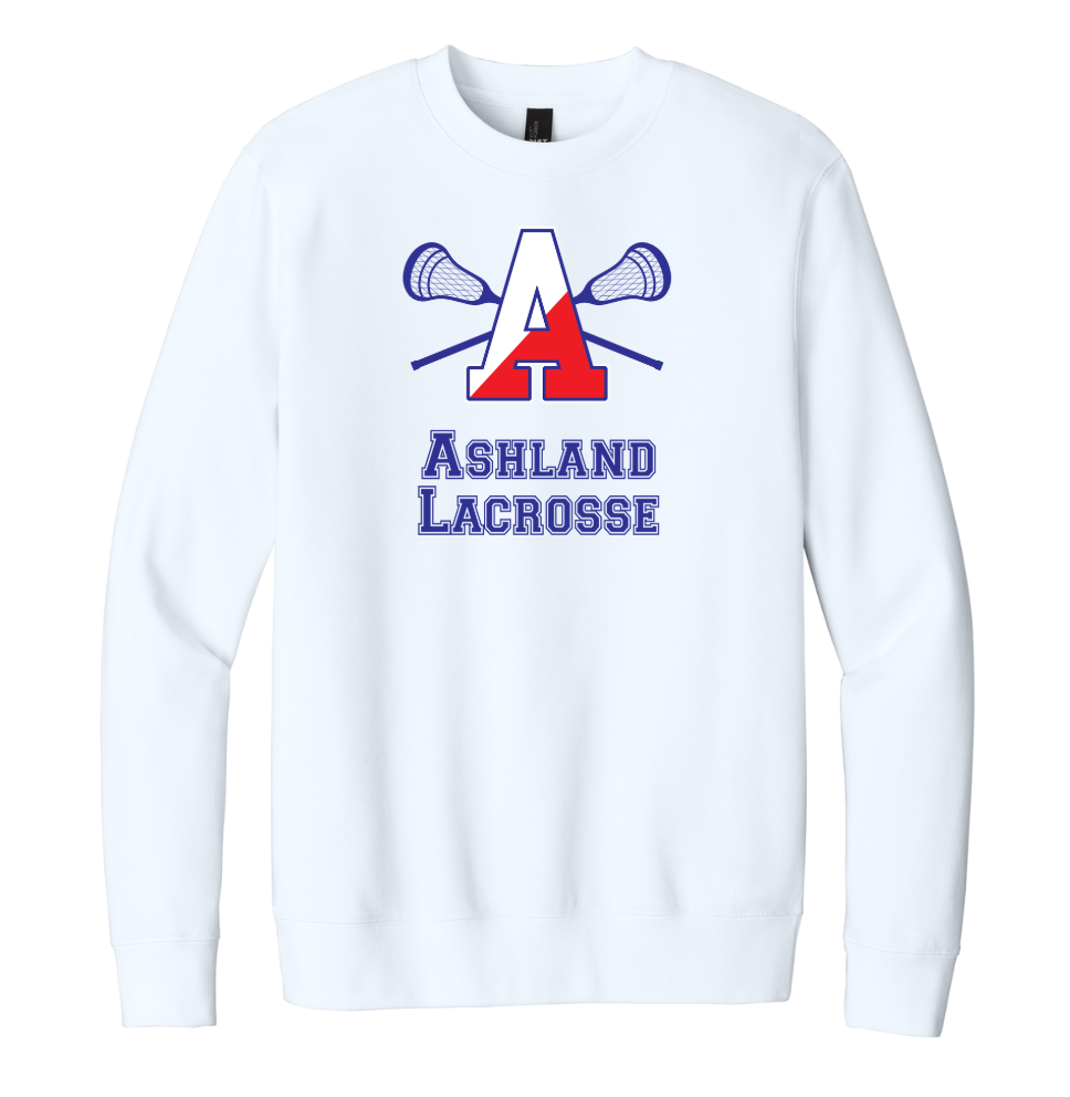 Ashland Youth Lacrosse - Adult Unisex Fleece Crewneck Sweatshirt (DT6104)