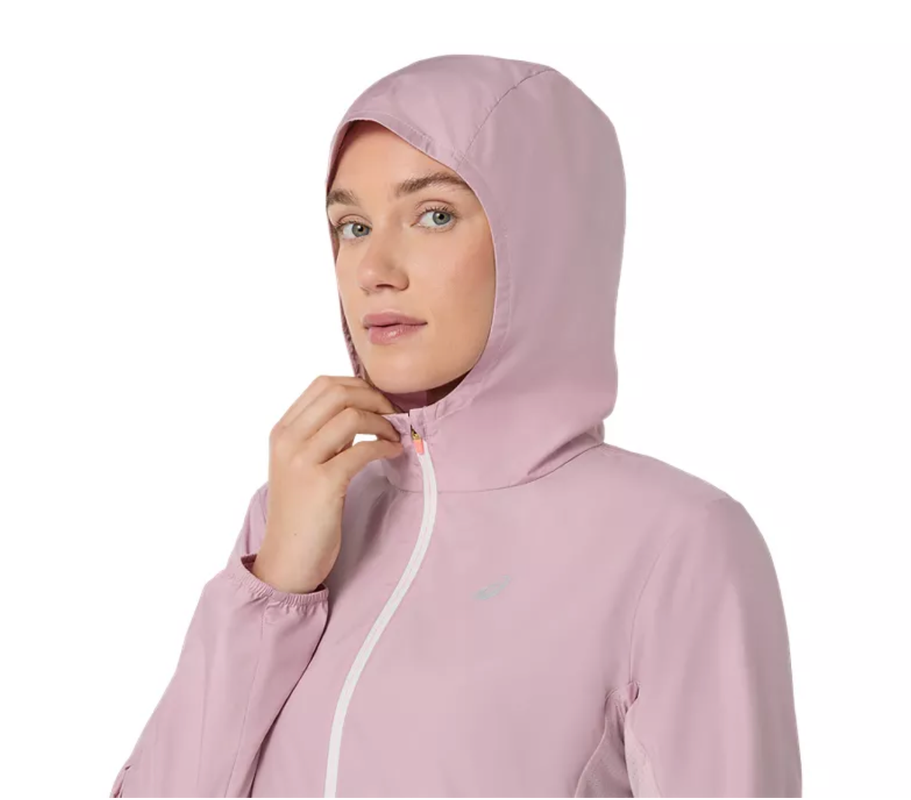 2026 ASICS Los Angeles Marathon FINISHER - ASICS Women's Silver Jacket Morganite (2012D148) (LA26-34)