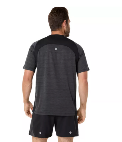 ASICS Men's Road SS Top Black (2011D453)