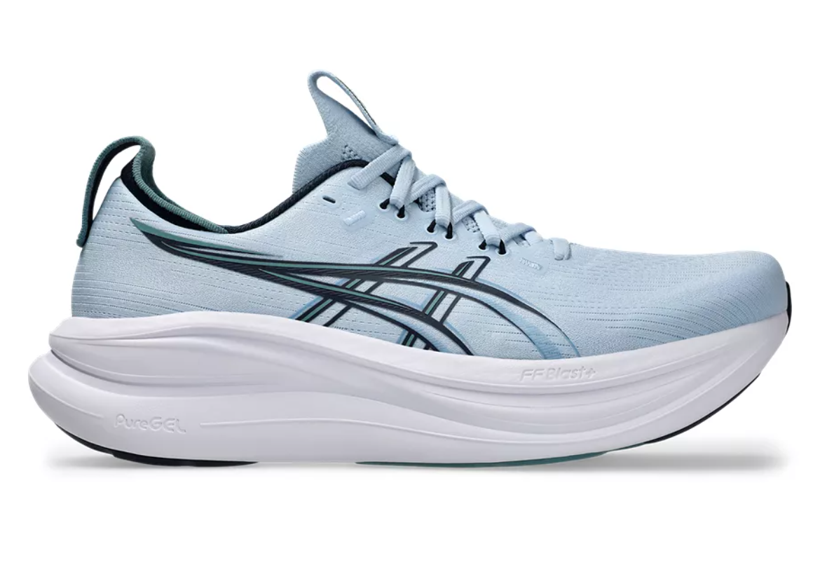 ASICS Men's GEL-NIMBUS 28 Wide - SOLID AIR/MIDNIGHT