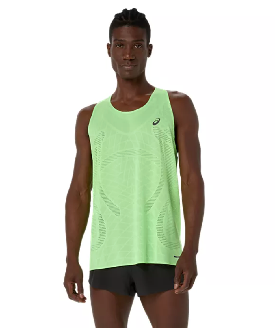 ASICS Men's Metarun Singlet - Illuminate Green (2011D508-300)