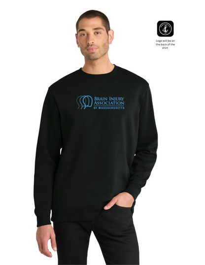 Brain Injury Association of MA FRR - Unisex Fleece Crewneck Sweatshirt (DT6104)
