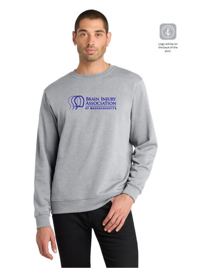 Brain Injury Association of MA FRR - Unisex Fleece Crewneck Sweatshirt (DT6104)