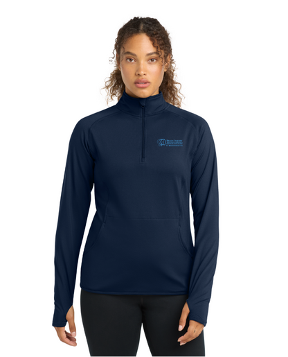 Brain Injury Association of MA FRR - Women's 1/4-Zip Pullover (LST850)