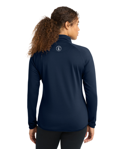 Brain Injury Association of MA FRR - Women's 1/4-Zip Pullover (LST850)