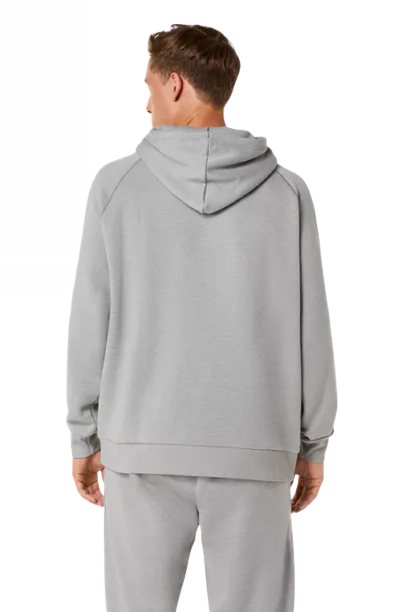 BFREE Wellness, Inc. FRR - ASICS Unisex Fleece Relaxed Pullover Hoodie Grey Heather (2031F470)