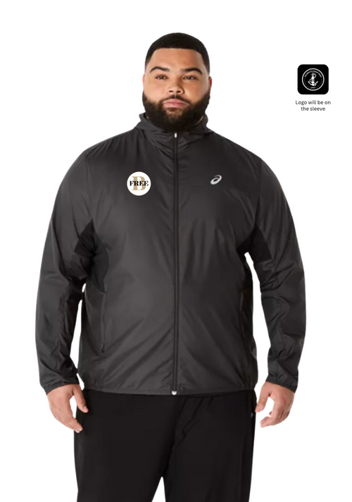 BFREE Wellness, Inc. FRR - ASICS Men's Silver Jacket Black (2011D235)
