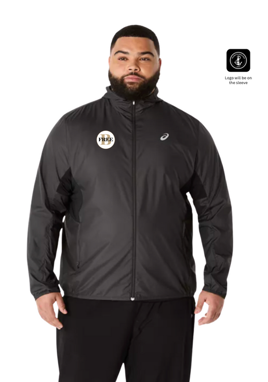 BFREE Wellness, Inc. FRR - ASICS Men's Silver Jacket Black (2011D235)