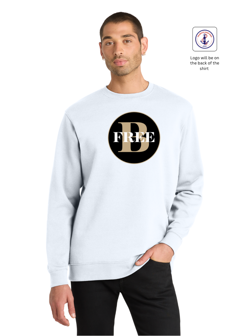 BFREE Wellness, Inc. FRR - Unisex Fleece Crewneck Sweatshirt (DT6104)