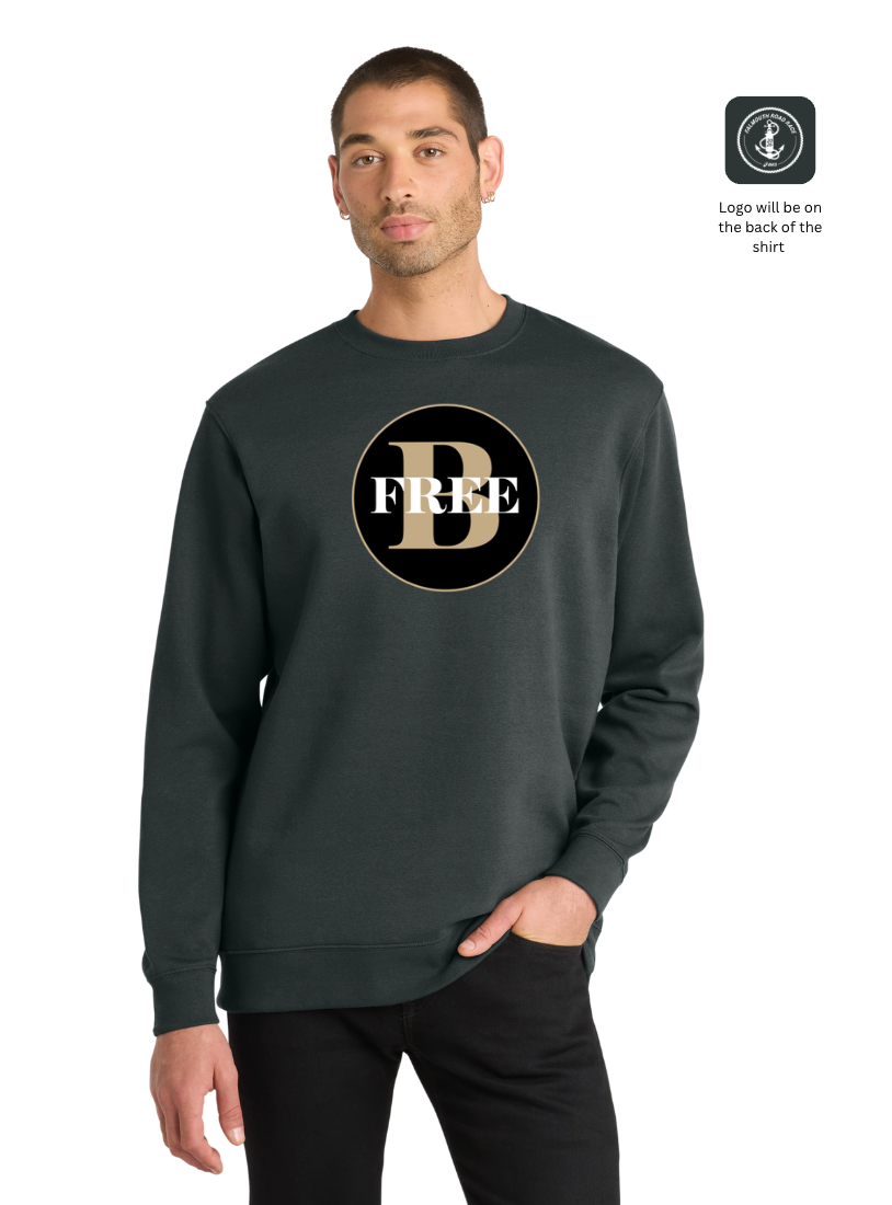 BFREE Wellness, Inc. FRR - Unisex Fleece Crewneck Sweatshirt (DT6104)