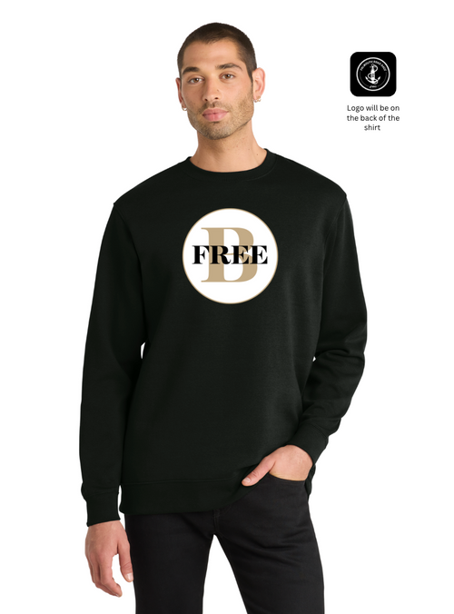 BFREE Wellness, Inc. FRR - Unisex Fleece Crewneck Sweatshirt (DT6104)