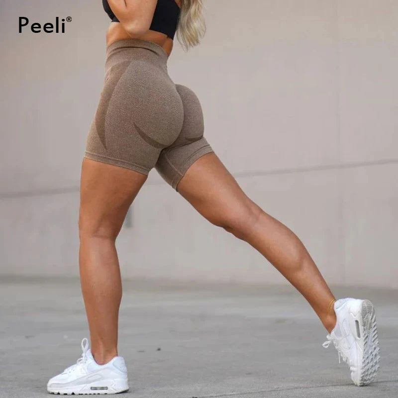Contour Seamless Gym Shorts for Women
