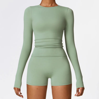 Long Sleeve Workout Top