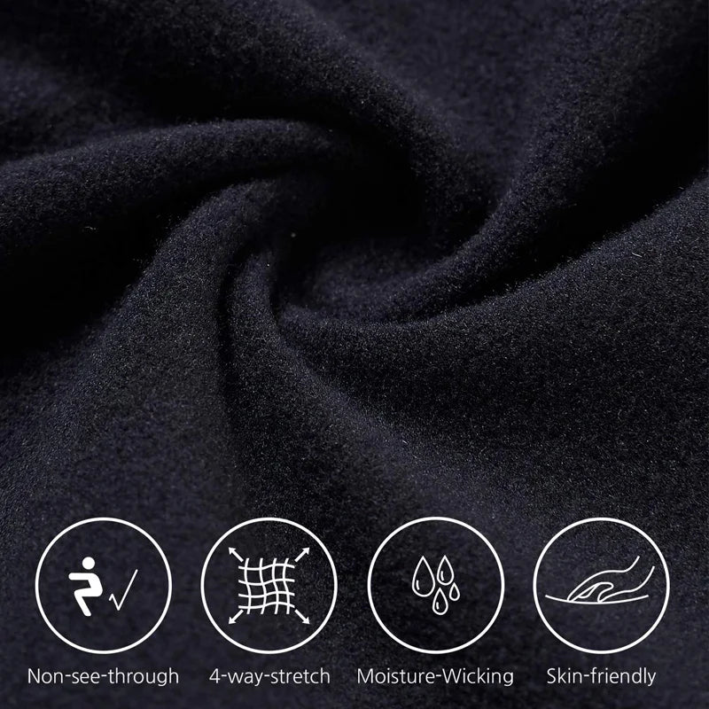 Fleece-Lined High-Waisted Leggings