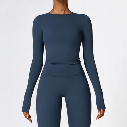 Long Sleeve Workout Top