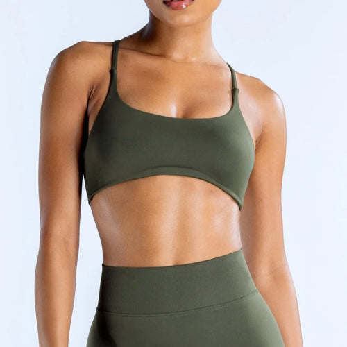Dynamic Twist Back Bra High Support