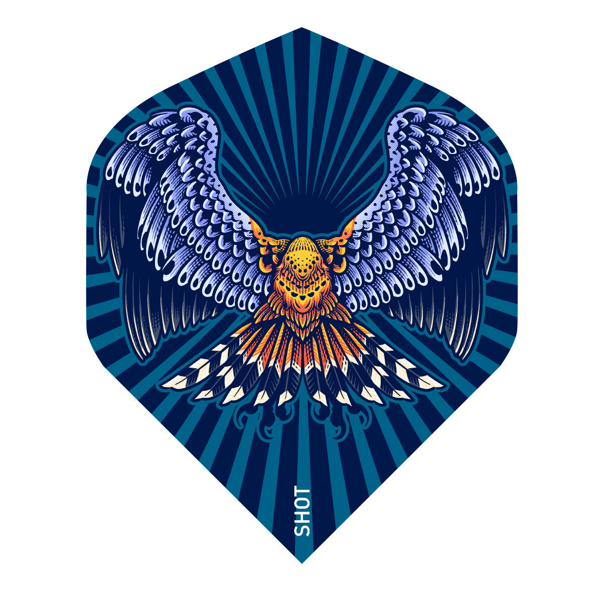 SHOT - Viking Birds of Prey Kestrel Dart Flight Set - Standard