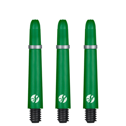 SHOT - Koi CARBON Dart Shafts - Green