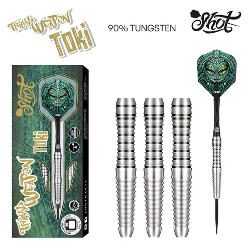 SHOT - Tribal Weapon TOKI Darts - 90% Tungsten - 24g
