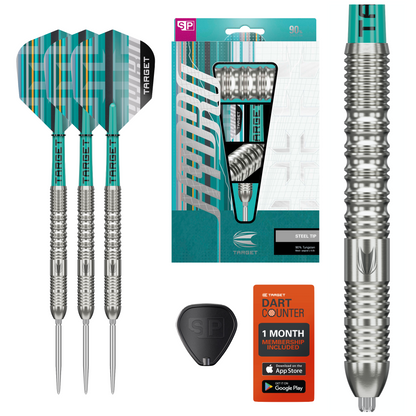 TARGET - 22g - Hydro SP 01 - Steel Tip Swiss Point - 90% Tungsten Darts