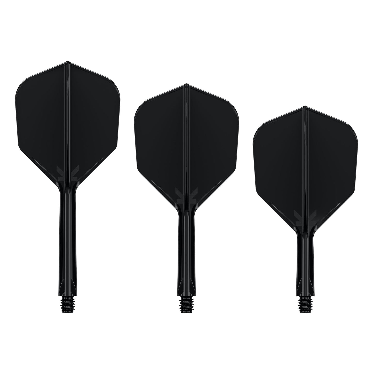 TARGET - K-FLEX All-In-One Moulded Flights NO6 Size - BLACK