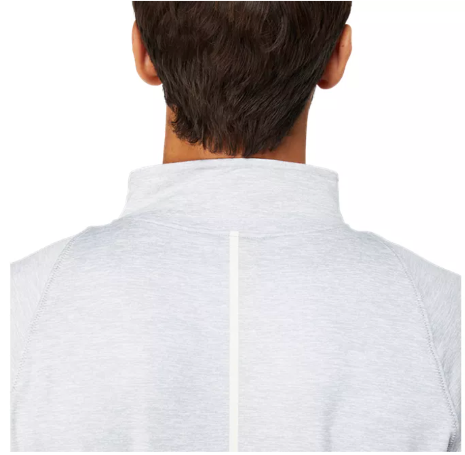 ASICS Men's Thermopolis Quarter Zip - Light Heather Gray (2011C011)