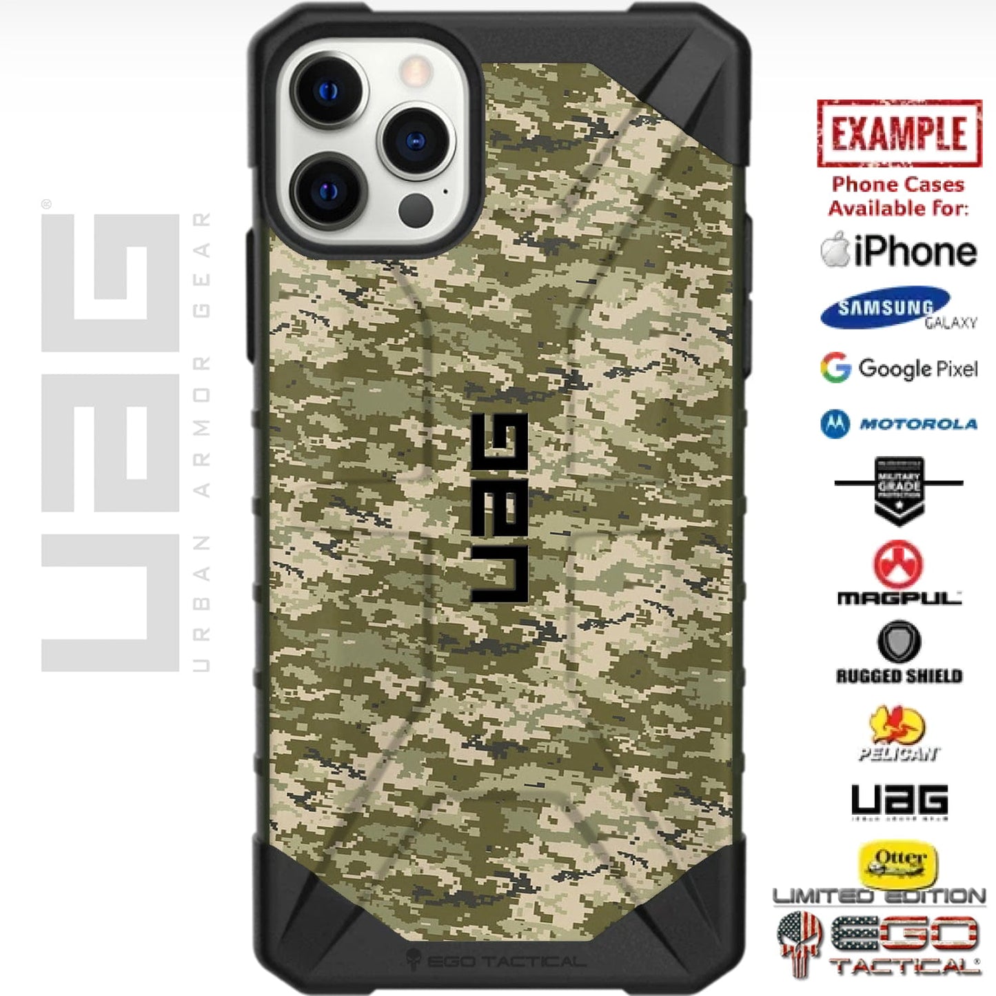 Support Ukraine Custom Printed Case Design for Apple, Samsung, Google & Motorola Phone Models
