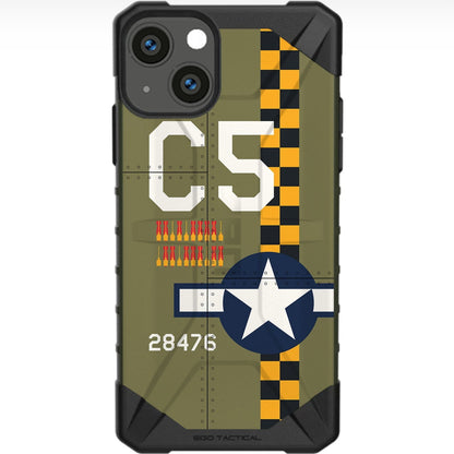 Aircraft Markings Tailcodes & Insignia on Sheetmetal Custom Printed Case Design for Apple, Samsung, Google & Motorola Phone Models