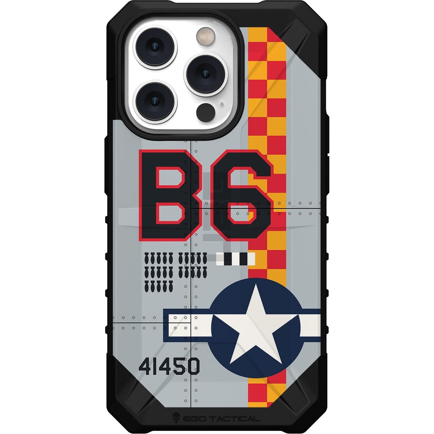 Aircraft Markings Tailcodes & Insignia on Sheetmetal Custom Printed Case Design for Apple, Samsung, Google & Motorola Phone Models