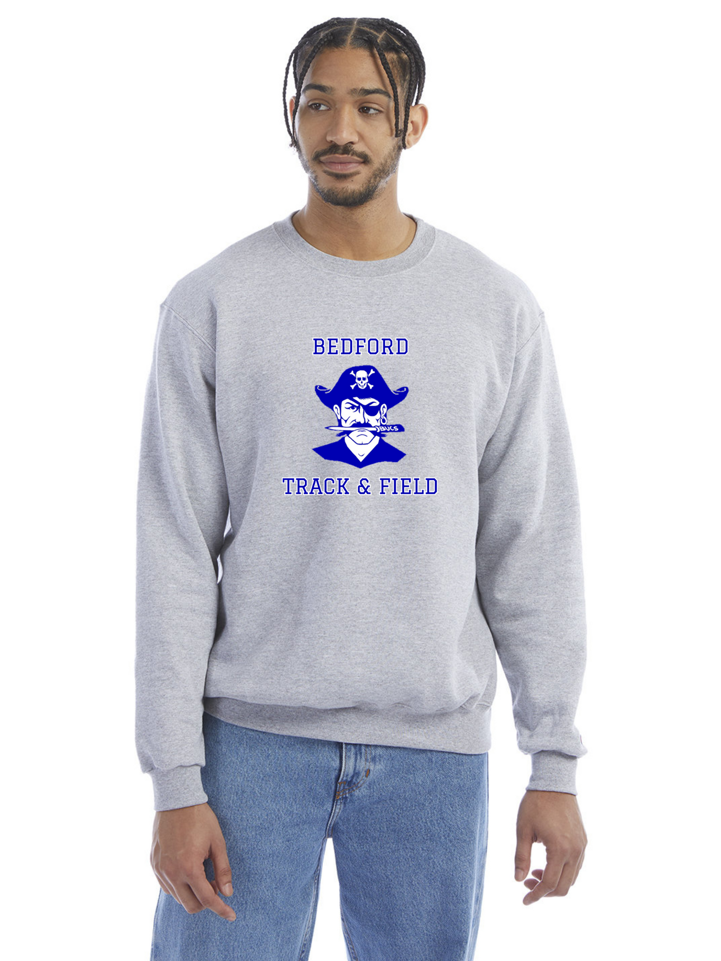 Bedford Track and Field - Champion Crewneck Sweatshirt (S600)