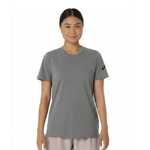 ASICS Womens Performance Poly Cotton Tee Grey (2012D014)