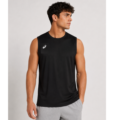 ASICS Men's Circuit II Sleeveless Black (2161A063)