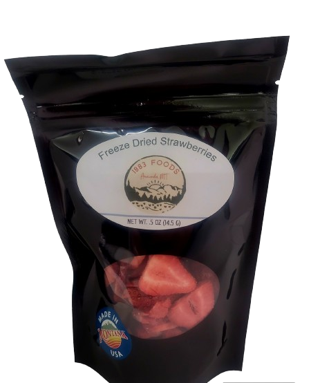 1883 Foods Freeze Dried Strawberries - 0.5 OZ 18 Pack