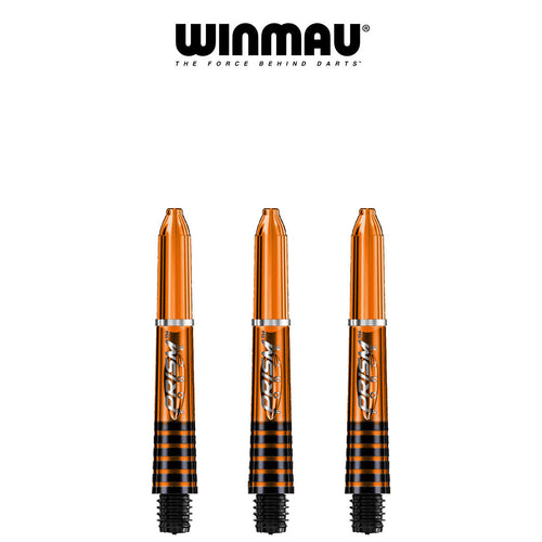 WINMAU Prism Force - Ring Lock Dart Shafts - SHORT ORANGE