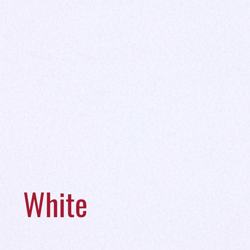15" White - Siser StripFlock Pro Heat Transfer Vinyl (HTV)