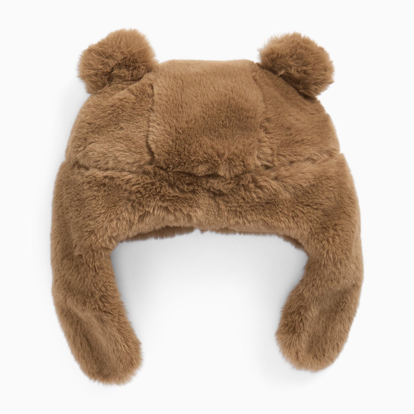 Brown Bear Faux Fur Hat