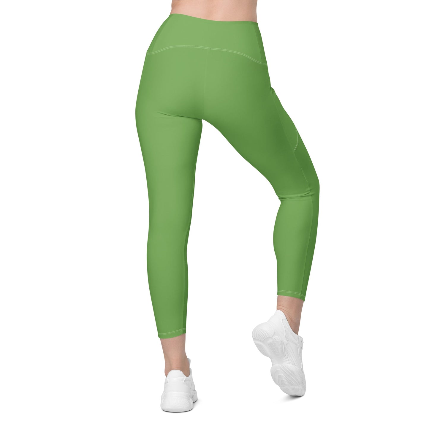 GymBumUK Green Pocket Leggings