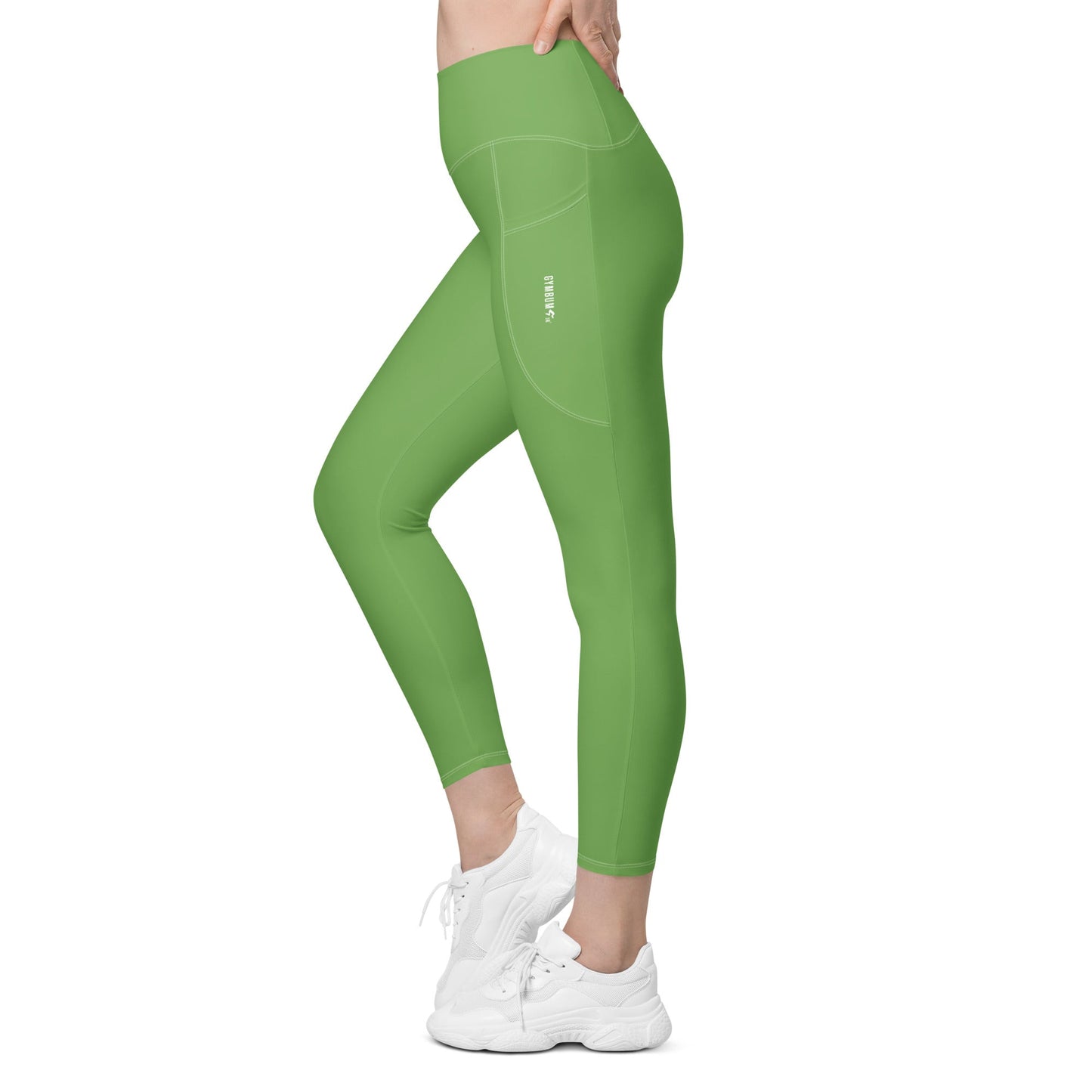 GymBumUK Green Pocket Leggings