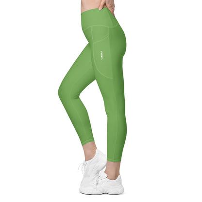 GymBumUK Green Pocket Leggings