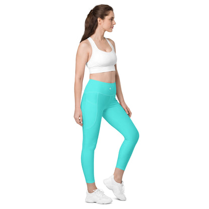 GymBumUK Aqua Pocket Leggings