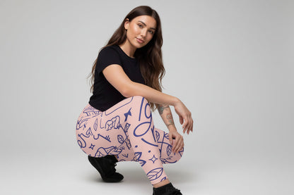 GymBumUK Girl Power Pocket Leggings