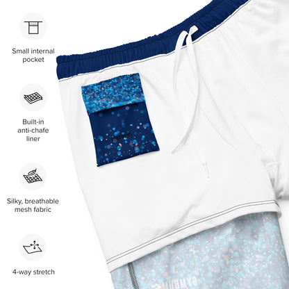 GymBum Midnight Rain Swim Shorts
