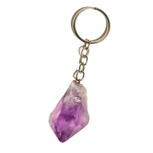 Amethyst Keychain