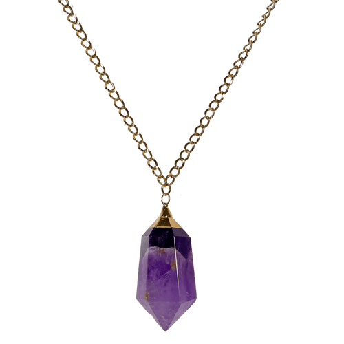 Amethyst Point Necklace