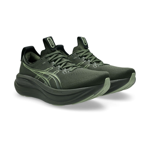 ASICS Men's GEL-NIMBUS 28 - VINTAGE KHAKI/KHAKI GREEN